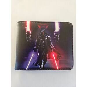 Darth Vader Star Wars Wallet Sith Bifold Dark Side Fan Accessory